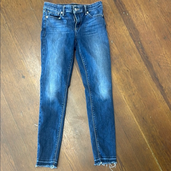 Lucky Brand Blue Ankle Cropped Jeans - Picture 1 of 6